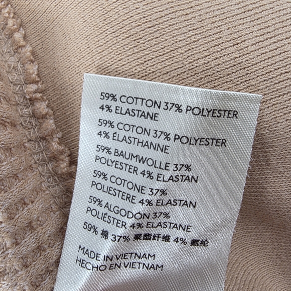 Free People We The Free Buttercup Thermal Top Windswept Leaves Oversized Small - Picture 14 of 15